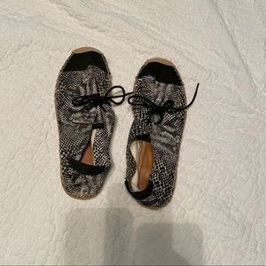 Tribal Print Espadrille flats